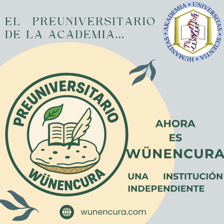 PREUNIVERSITARIO WÜNENCURA: DESDE AHORA, UNA INSTITUCIÓN INDEPENDIENTE