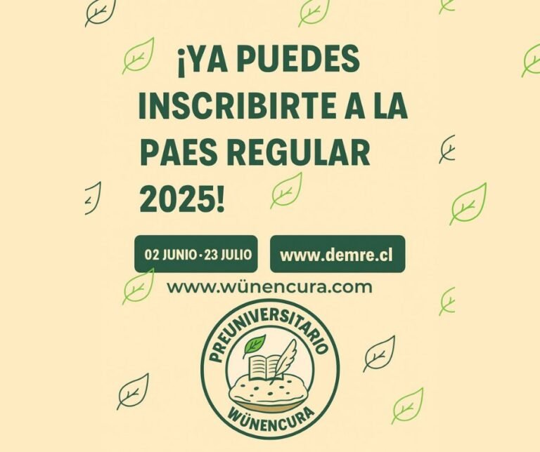 ¡COMENZÓ LA INSCRIPCIÓN A LA PAES REGULAR 2025!